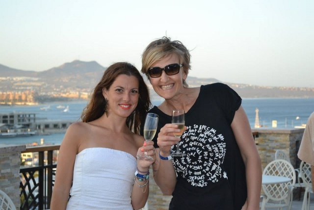 A toast in Los Cabos