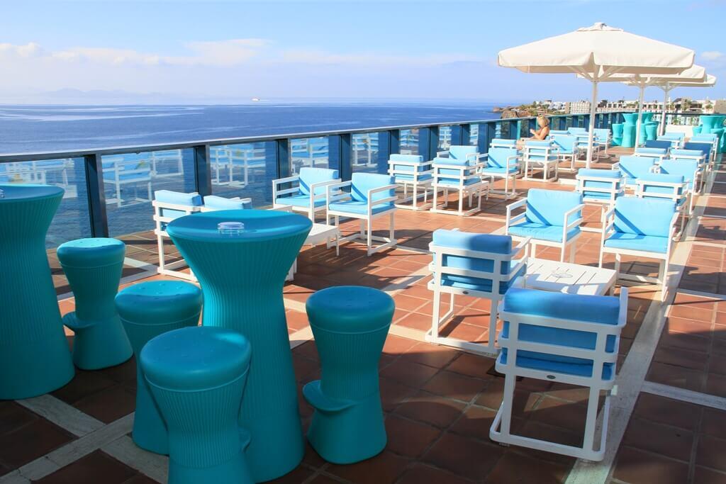 Canary Islands ocean view terrace