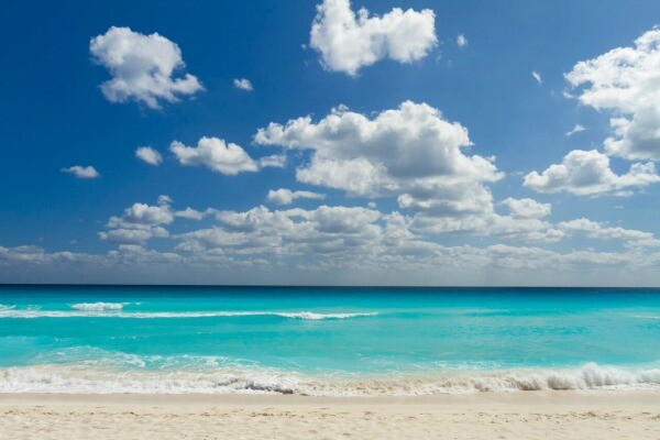 Cancun Hotel Zone beach