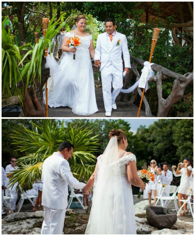 Cenote wedding Mexico