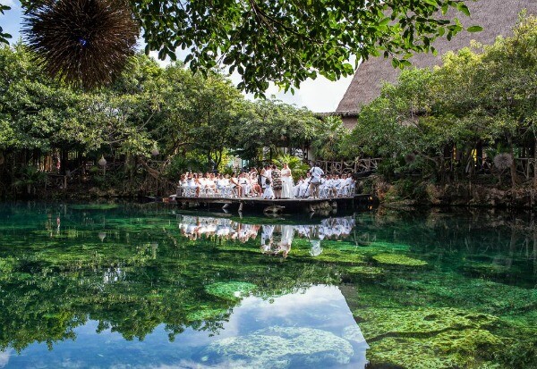 Cenote wedding Riviera Maya