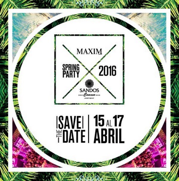 Maxim Spring Party 2016 Cancun