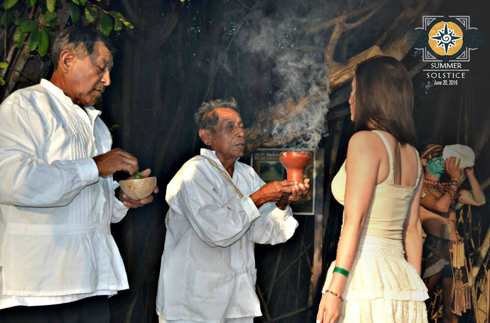 Mayan purification copal