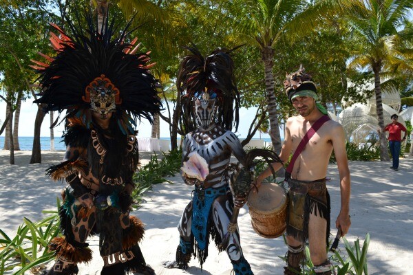 Mayan warriors Riviera Maya