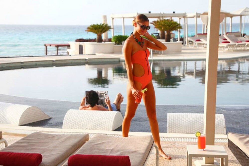 Sandos Cancun Luxury Resort pool