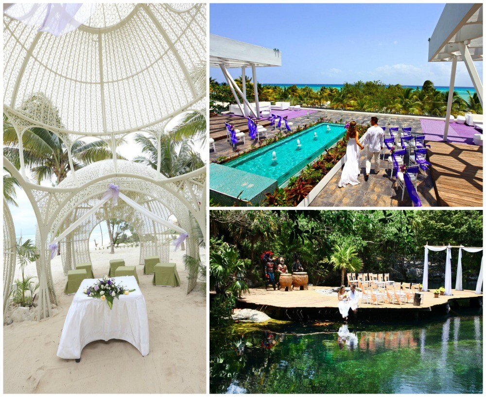 Sandos Caracol Eco Resort Playa del Carmen weddings