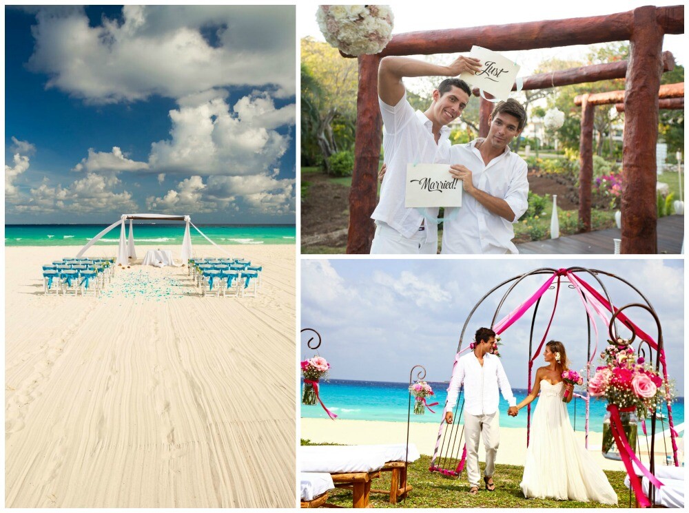 Sandos Playacar Beach Resort weddings