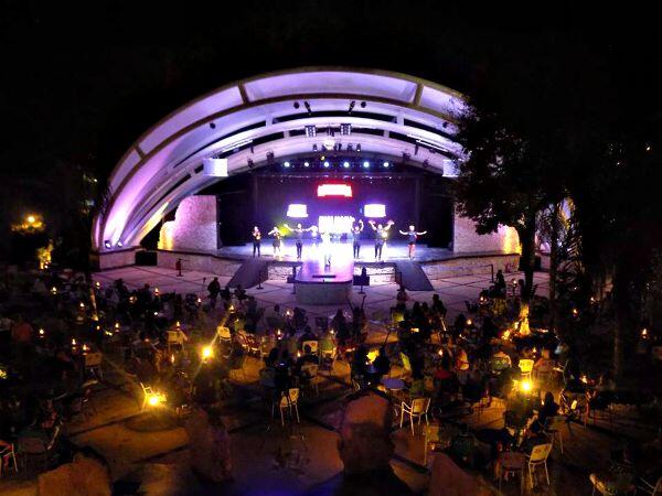 Sandos Playacar resort stage