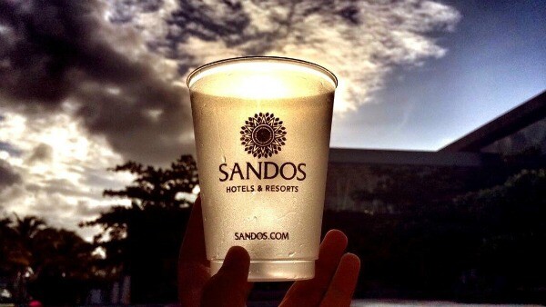 Sandos Resorts vaso reusable