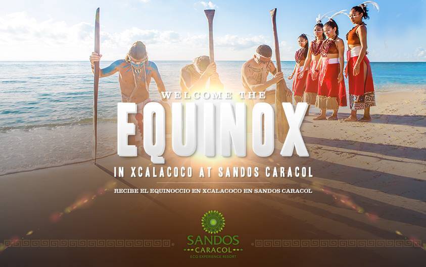 Spring Equinox at Sandos Caracol Riviera Maya resort