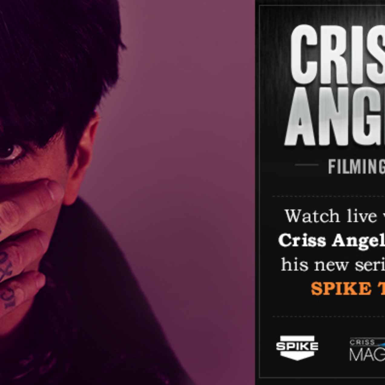 Criss Angel Films at Sandos