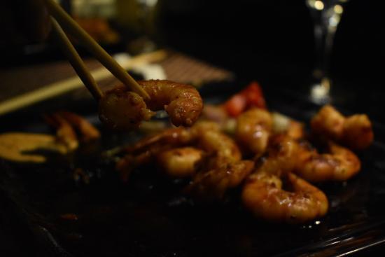 Cenar al estilo teppanyaki