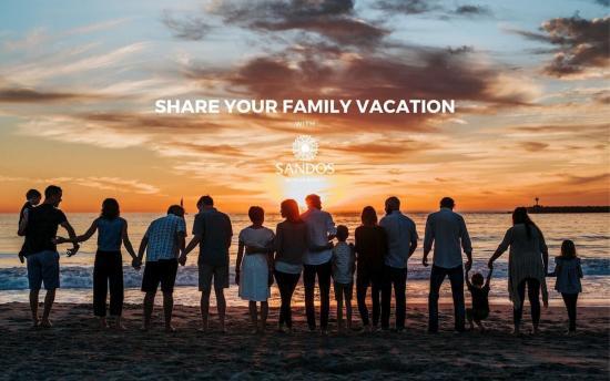 Viaja con tu familia con Sandos Hotels & Resorts