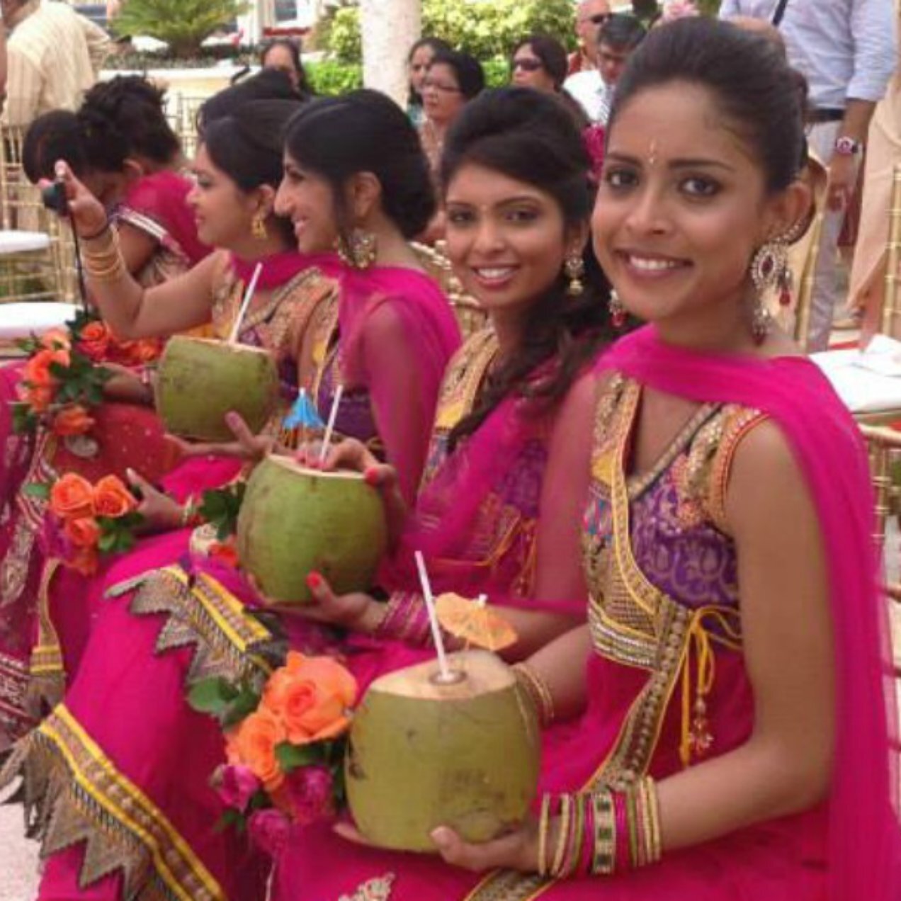 Hindu Wedding on Cancun’s White Sand Beaches
