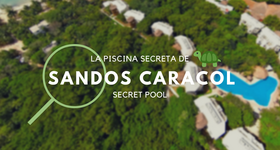 La piscina secreta de Sandos Caracol