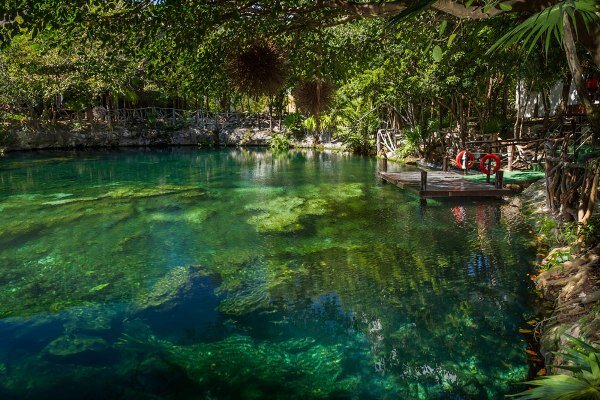 Cenote In Playa del Carmen