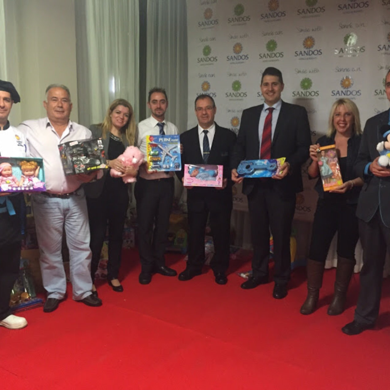 Charity campaign to collect toys in Benidorm