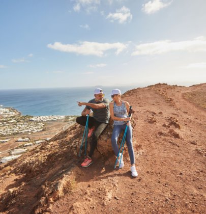 The Red Mountain: Hiking Route in Playa Blanca